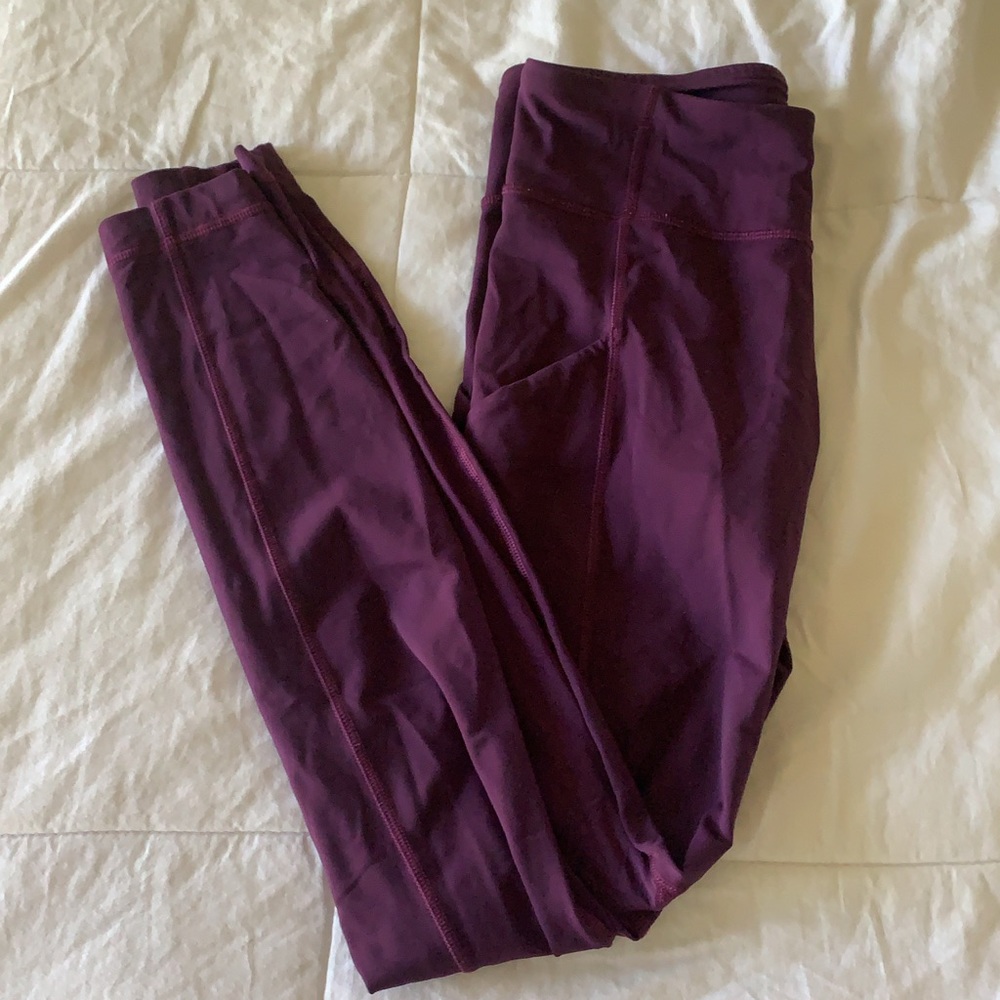 Purple lululemon leggings